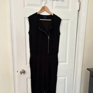 J.Crew jumpsuit black crepe